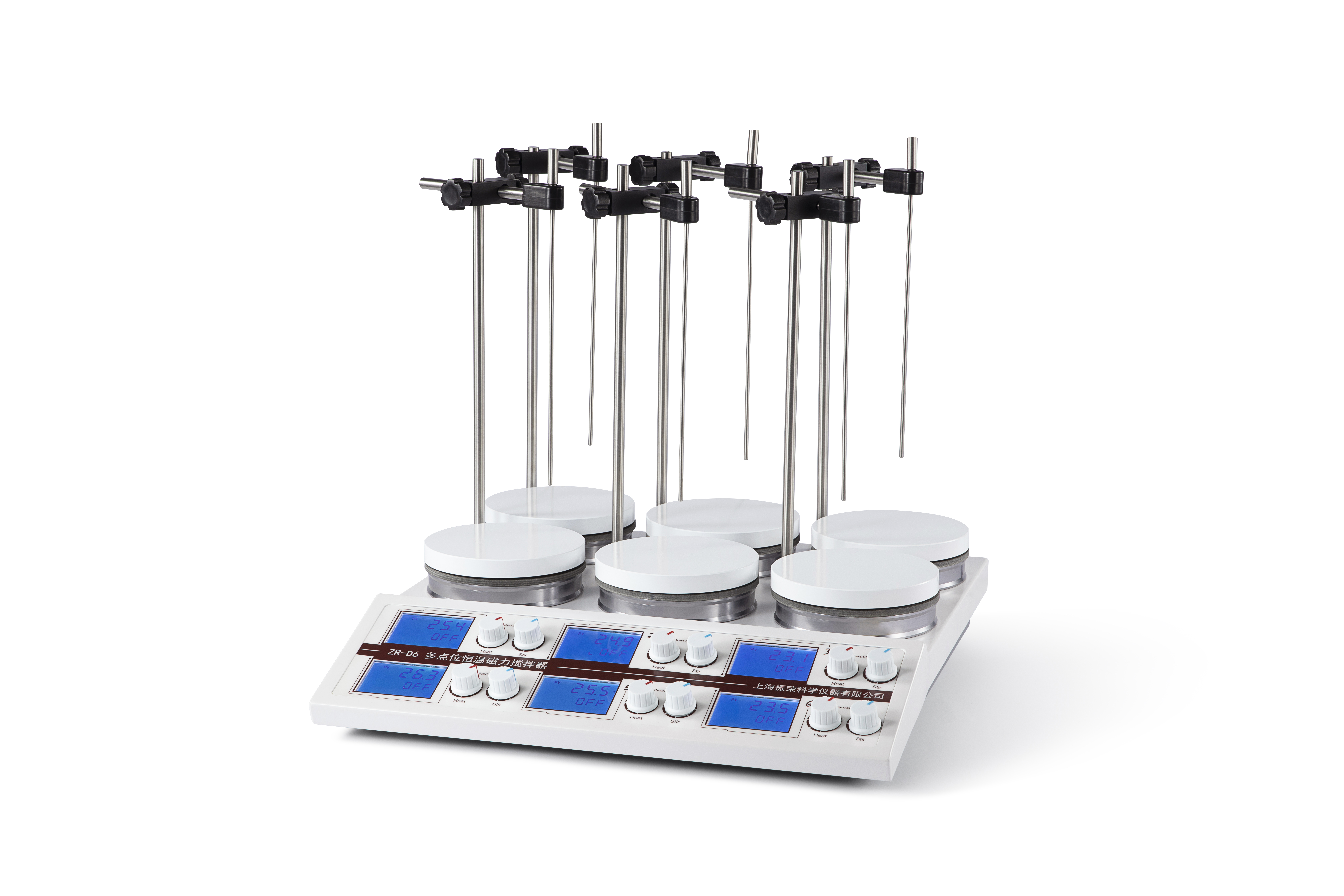 六點(diǎn)位恒溫磁力攪拌器